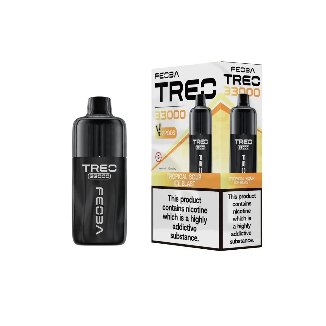 Feoba Treo 33,000 Prefilled Pod Kit - £8.25 Only