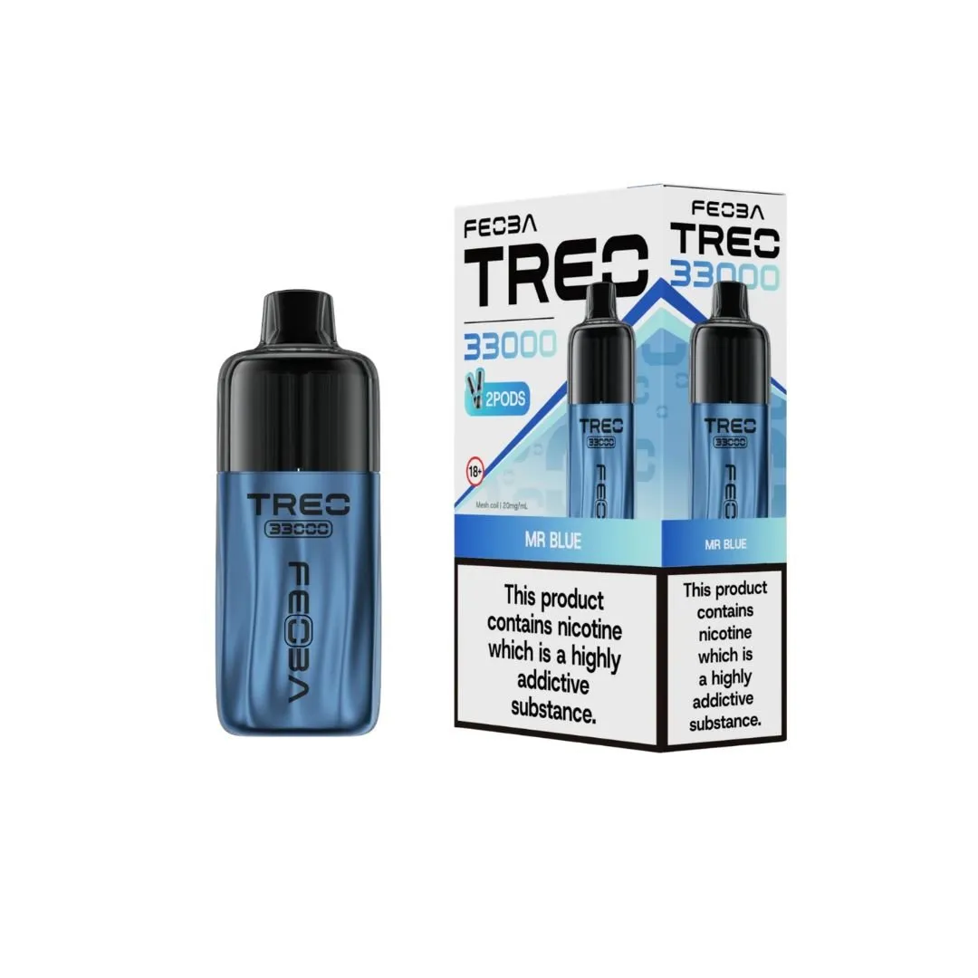Feoba Treo 33,000 Prefilled Pod Kit - £8.25 Only