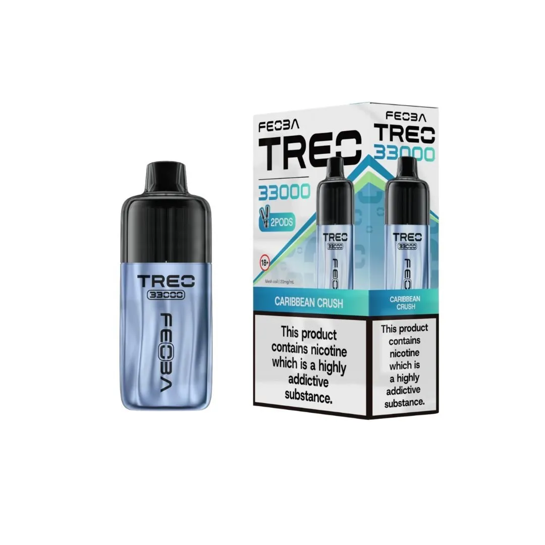 Feoba Treo 33,000 Prefilled Pod Kit - £8.25 Only