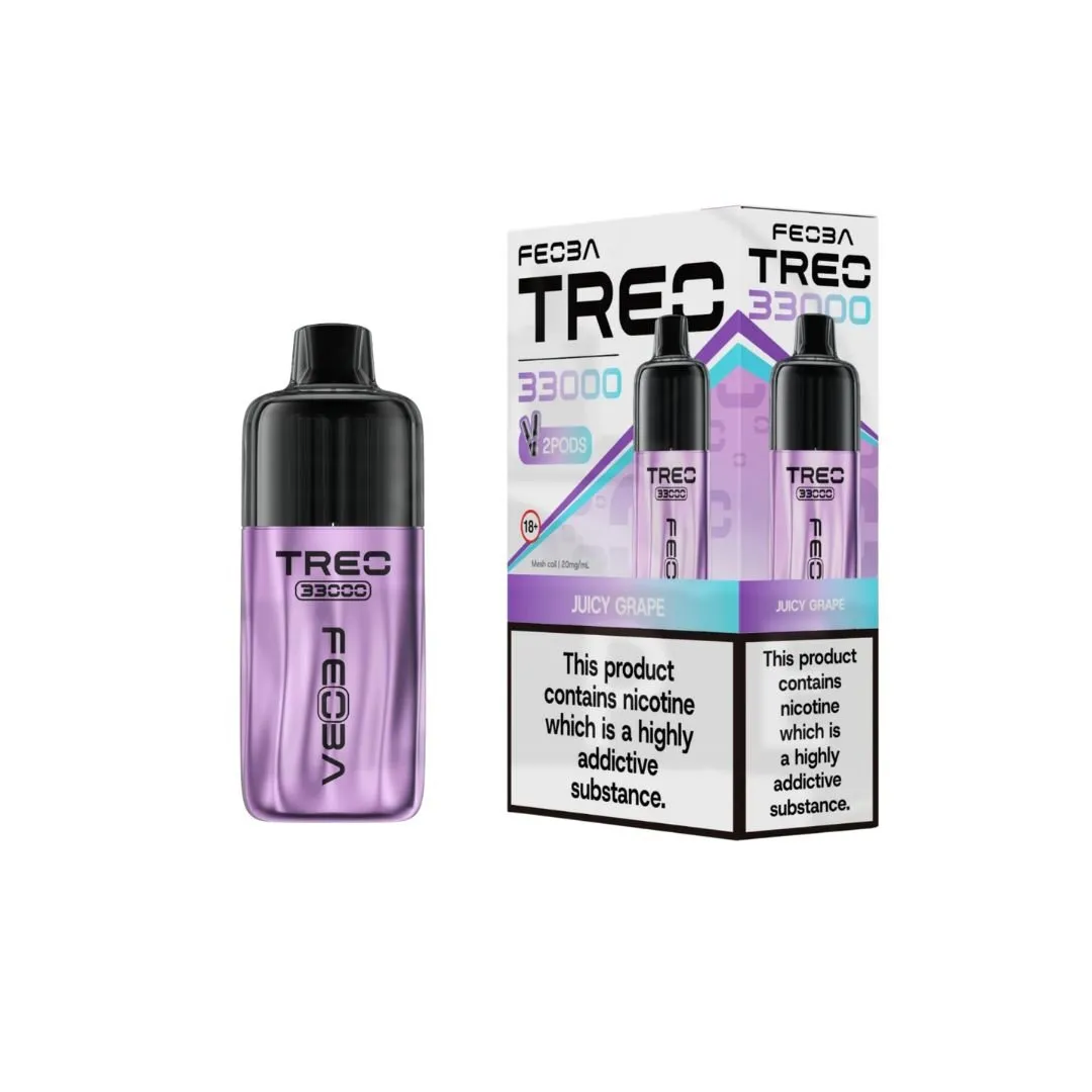 Feoba Treo 33,000 Prefilled Pod Kit - £8.25 Only