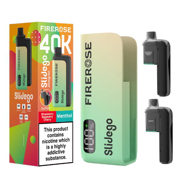 Elux FireRose Slidego 40K Puff Pod Kit - £9.29 Only
