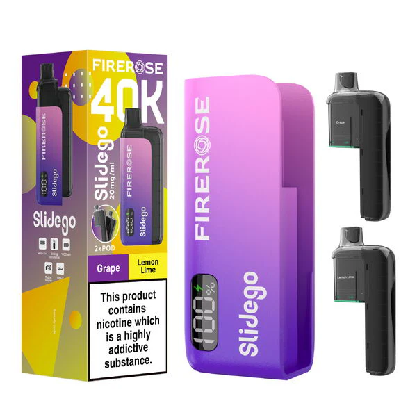Elux FireRose Slidego 40K Puff Pod Kit - £9.29 Only