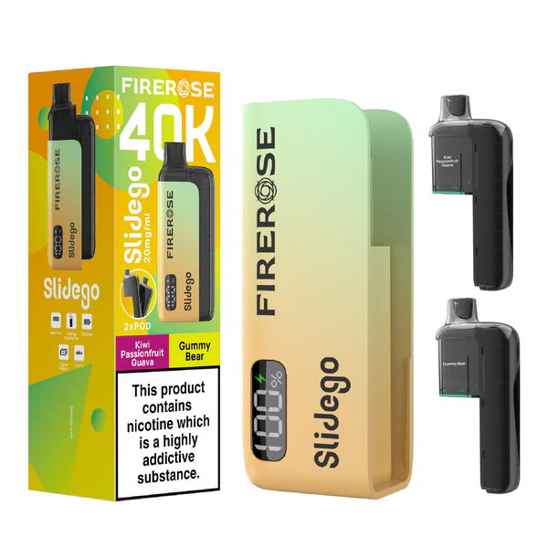 Elux FireRose Slidego 40K Puff Pod Kit - £9.29 Only