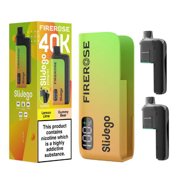 Elux FireRose Slidego 40K Puff Pod Kit - £9.29 Only