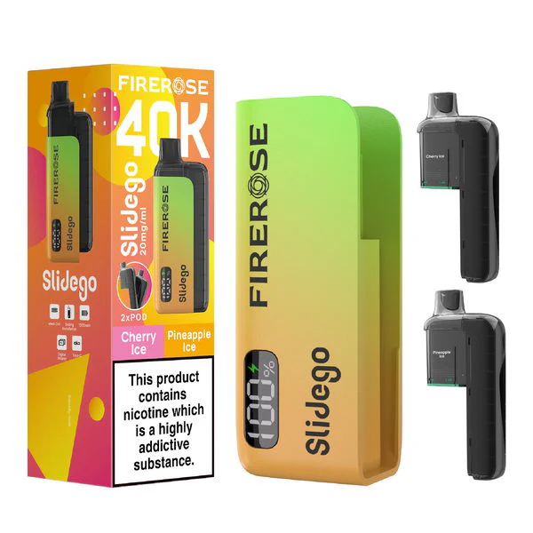 Elux FireRose Slidego 40K Puff Pod Kit - £9.29 Only