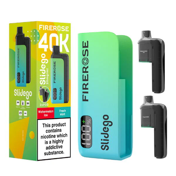 Elux FireRose Slidego 40K Puff Pod Kit - £9.29 Only