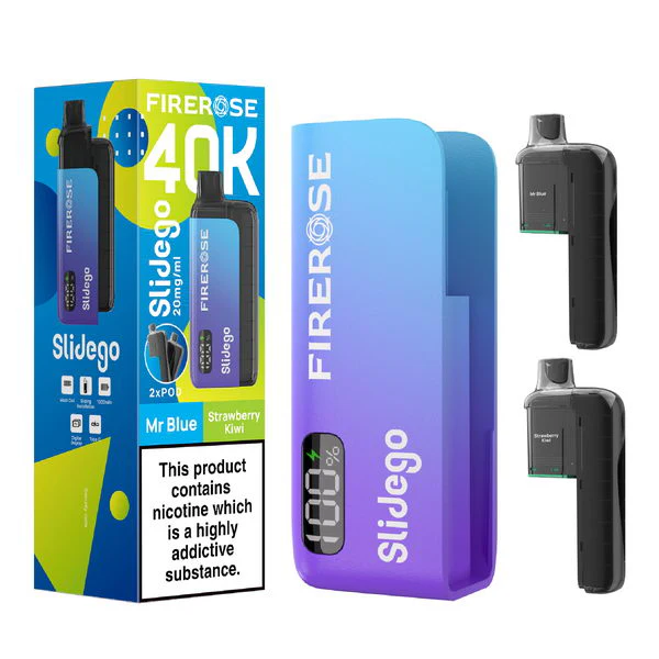 Elux FireRose Slidego 40K Puff Pod Kit - £9.29 Only
