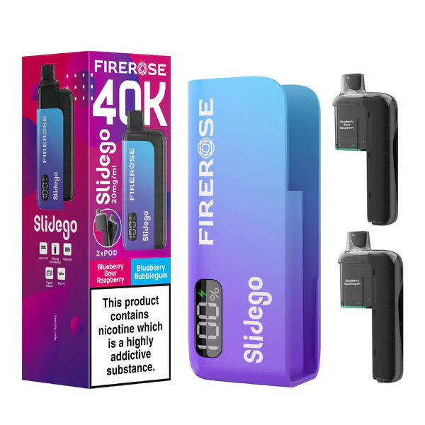 Elux FireRose Slidego 40K Puff Pod Kit - £9.29 Only