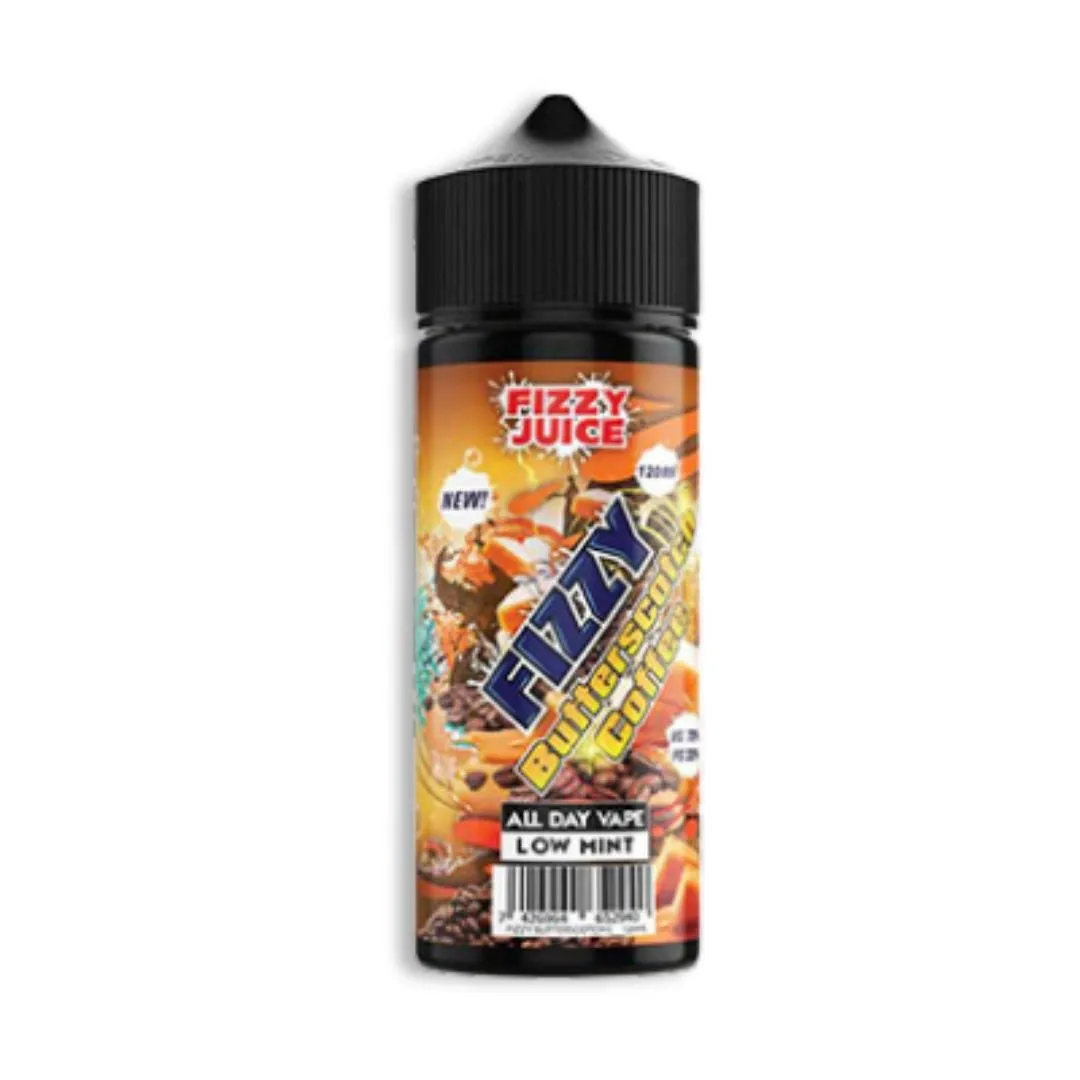 Fizzy Butterscotch Coffee by Fizzy Juice 120ml E-Liquid