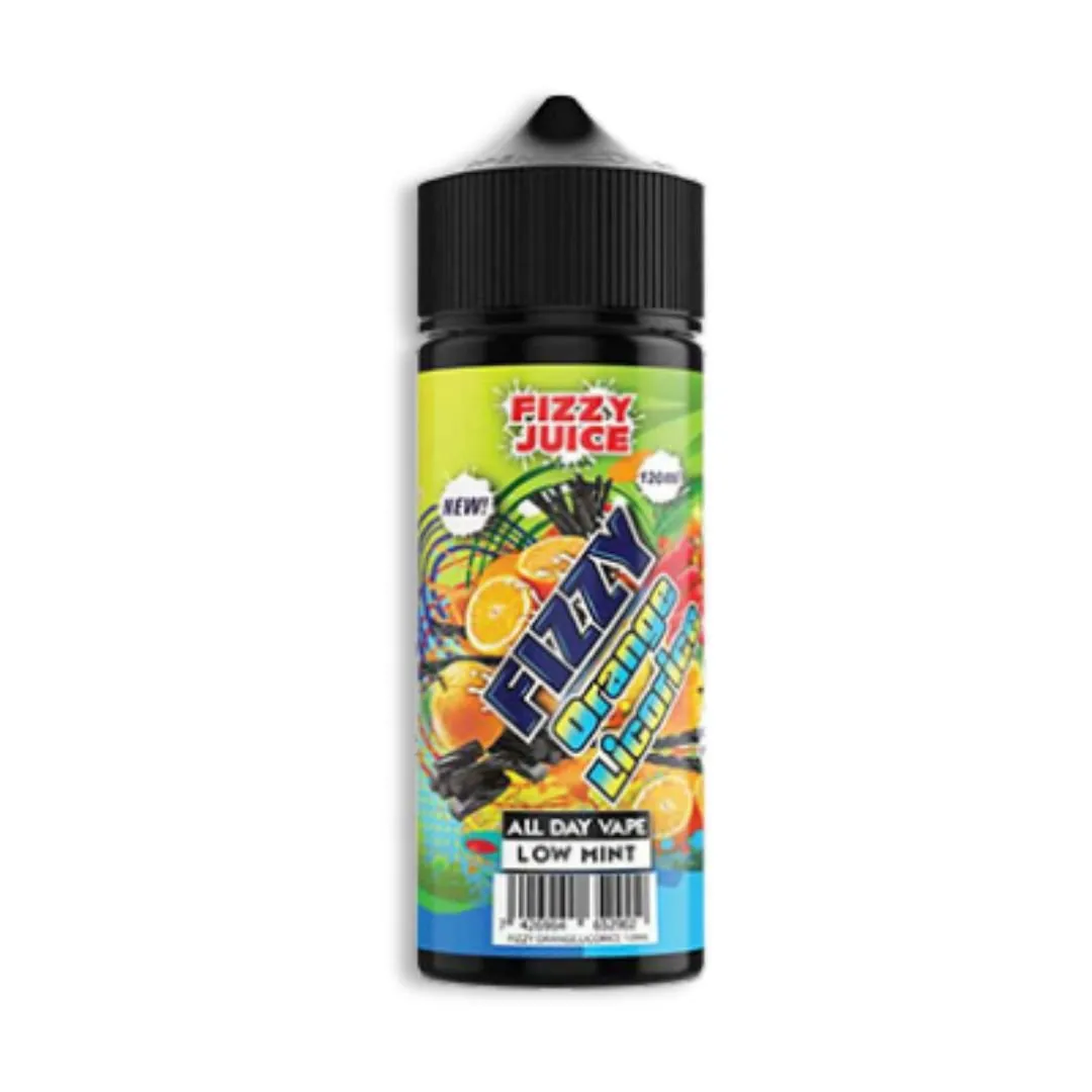 Fizzy Orange Licorice by Fizzy Juice 120ml E-Liquid