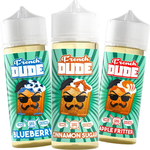 French Dude 100ml Shortfill Vape Juice