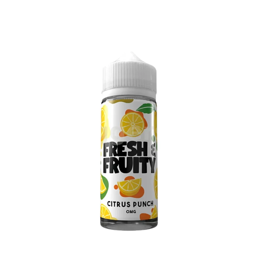 Fresh & Fruity 100ml Shortfill E-Liquids - Only £7.79