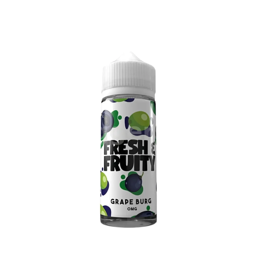 Fresh & Fruity 100ml Shortfill E-Liquids - Only £7.79