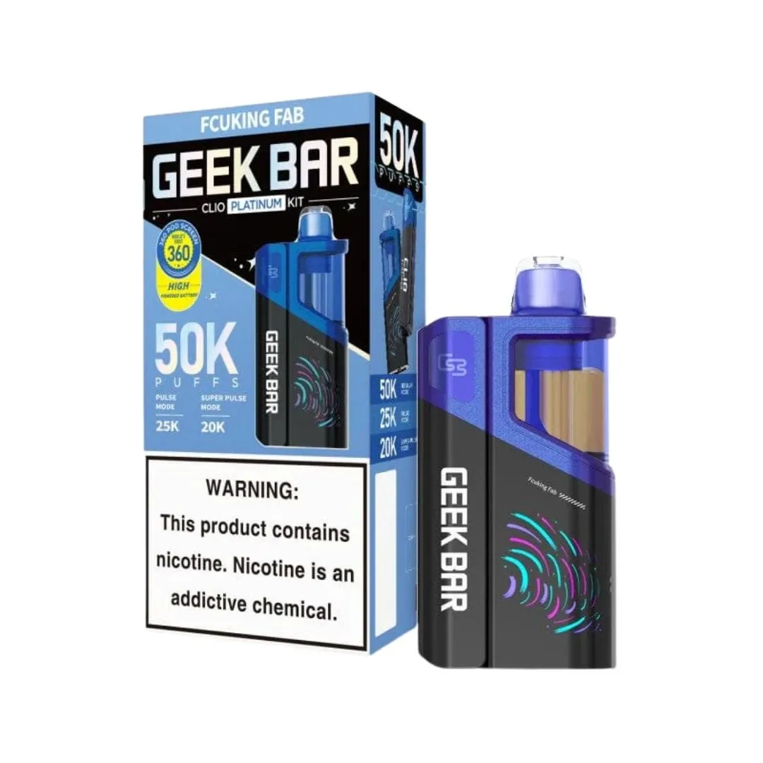 Geek Bar Clio Platinum 50K Prefilled Kit