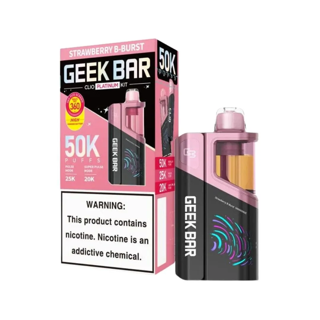 Geek Bar Clio Platinum 50K Prefilled Kit