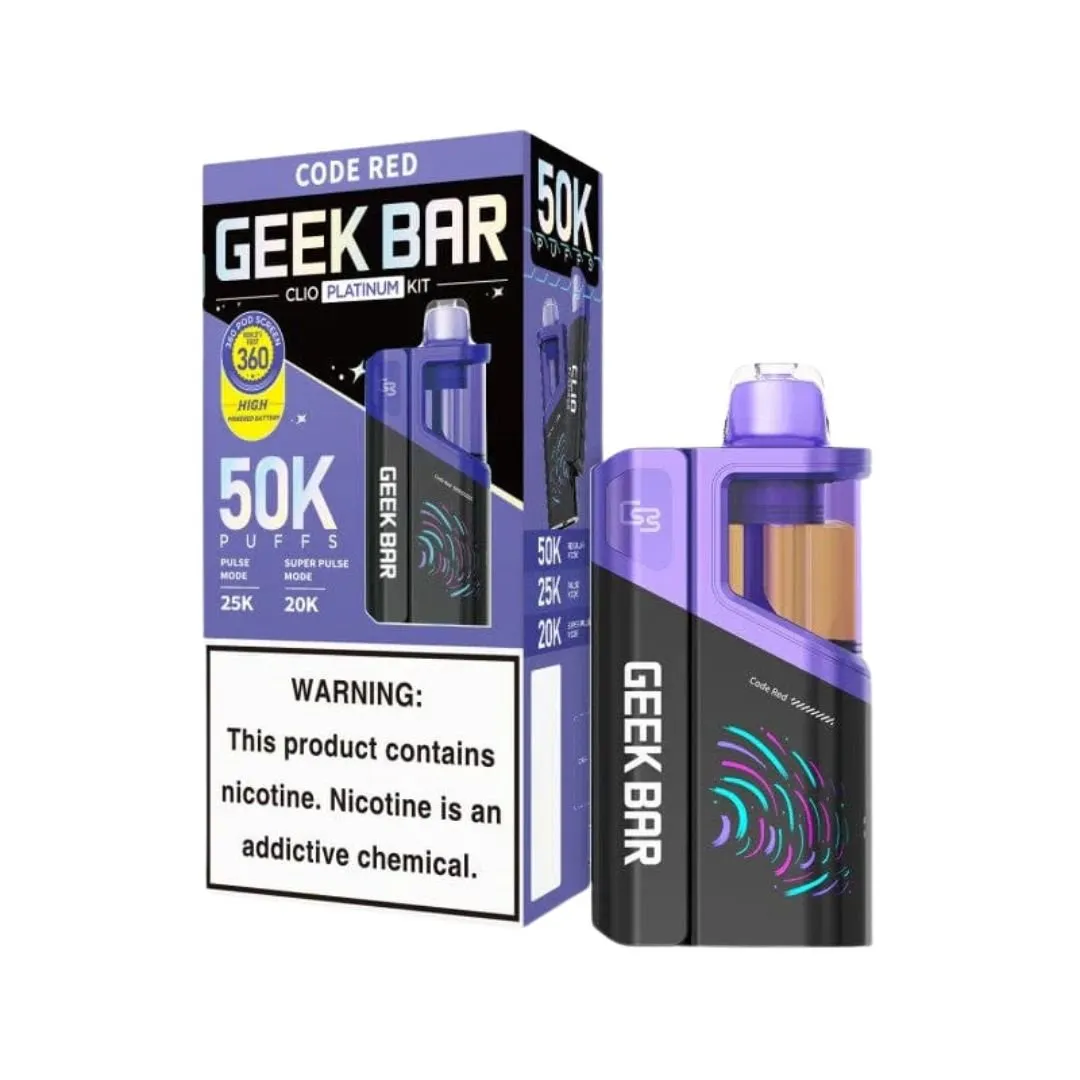 Geek Bar Clio Platinum 50K Prefilled Kit