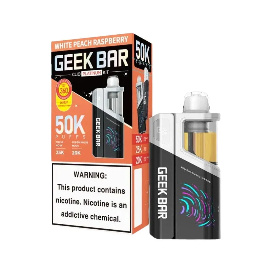 Geek Bar Clio Platinum 50K Prefilled Kit