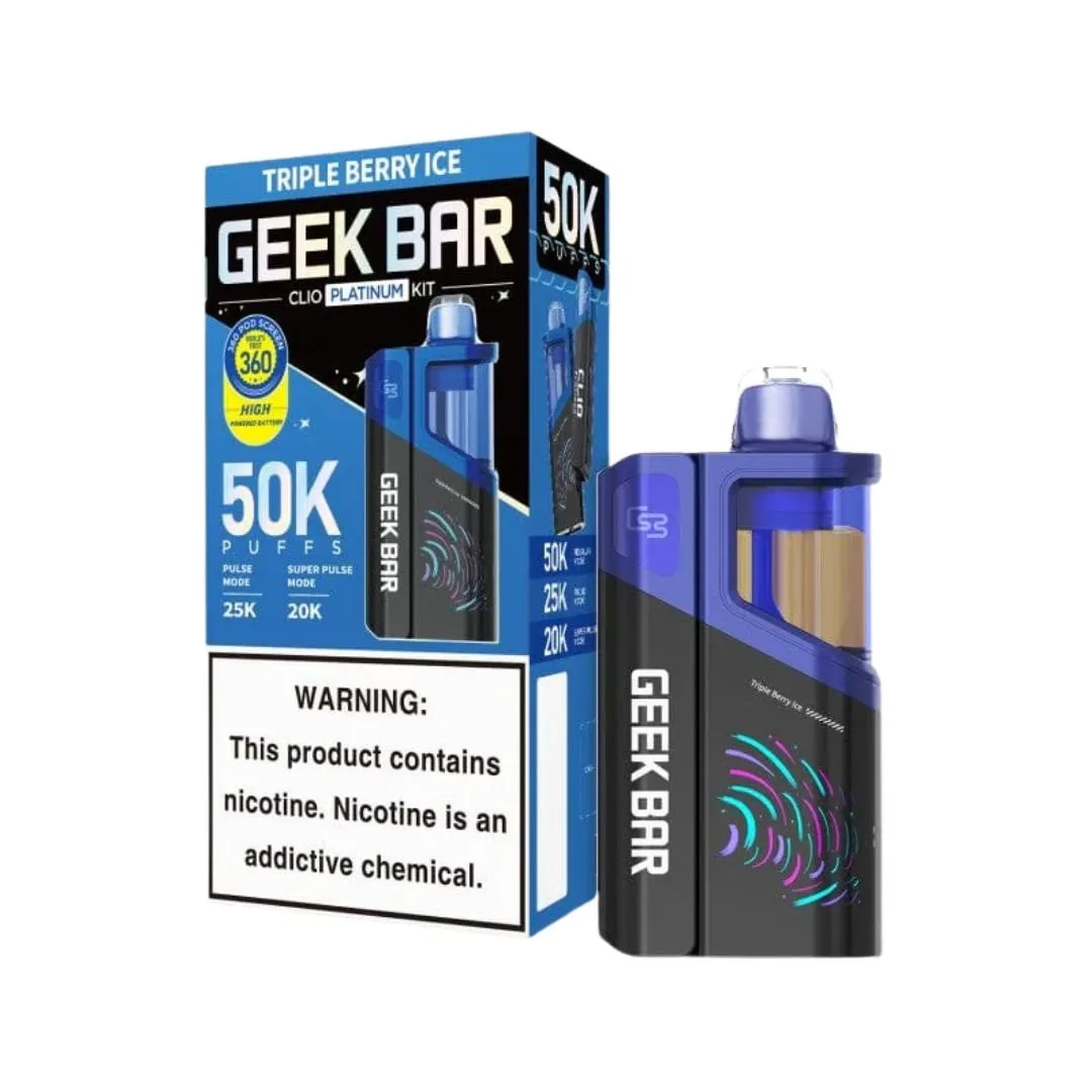 Geek Bar Clio Platinum 50K Prefilled Kit