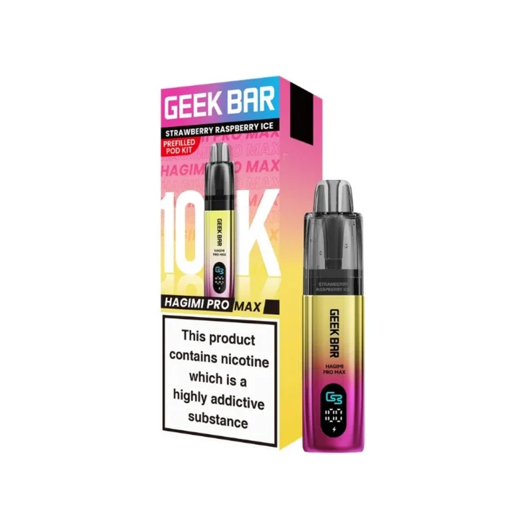 Buy Geek Bar Hagimi Pro Max 10K Prefilled Pod Kit