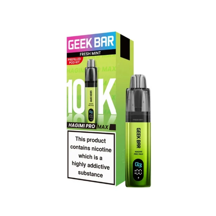 Buy Geek Bar Hagimi Pro Max 10K Prefilled Pod Kit
