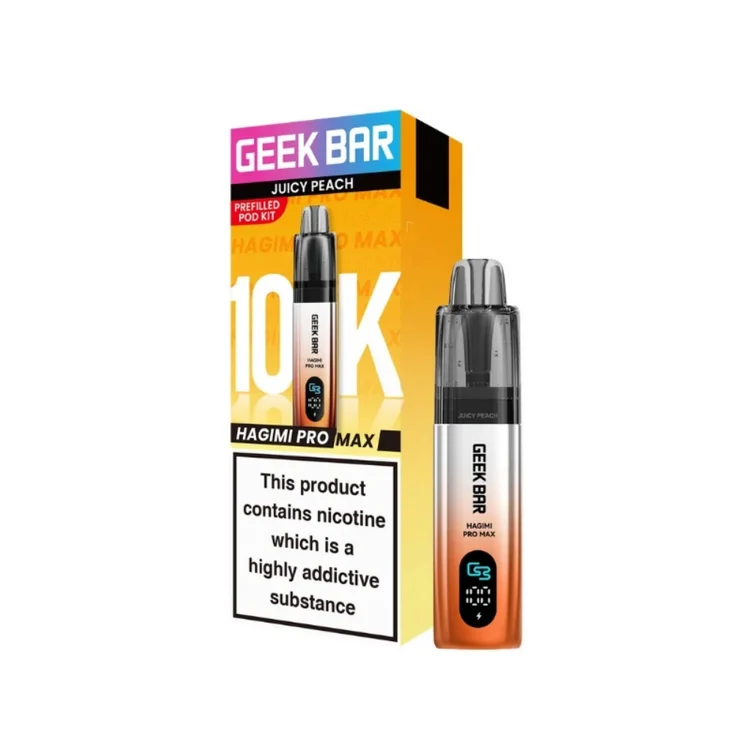 Buy Geek Bar Hagimi Pro Max 10K Prefilled Pod Kit
