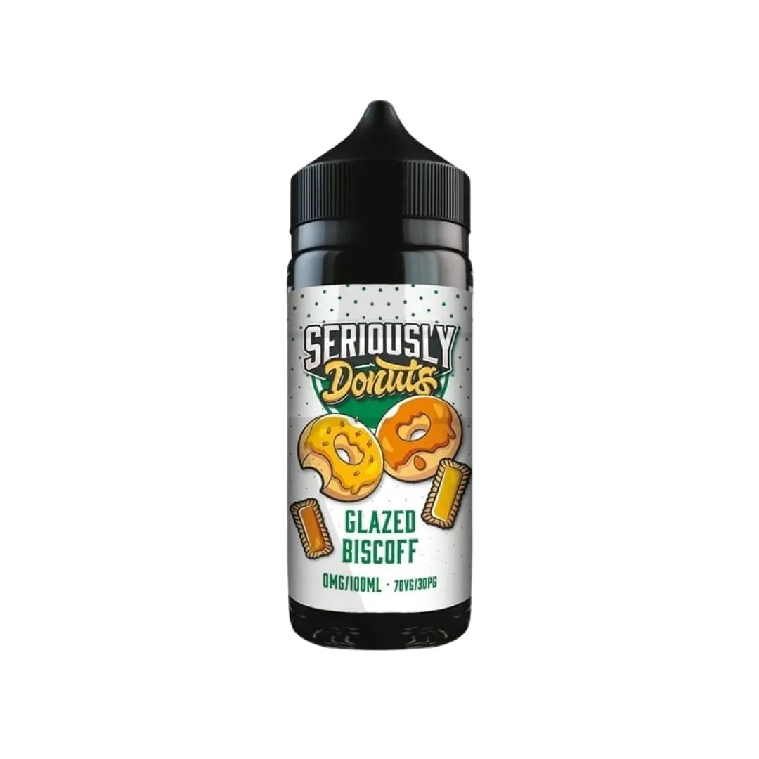 Glazed Biscoff Seriously Donuts by Doozy Vapes 100ml E-Liquid