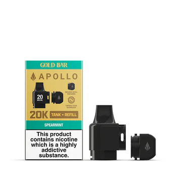 Gold Bar Apollo 20K Prefilled Tank And Refill Pod