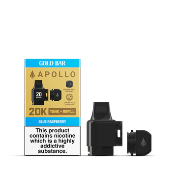 Gold Bar Apollo 20K Prefilled Tank And Refill Pod