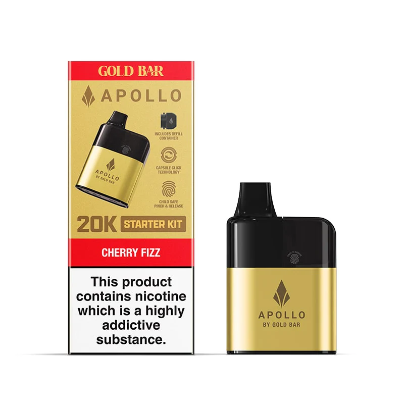 Gold Bar Apollo 20K Puffs Prefilled Vape Kit