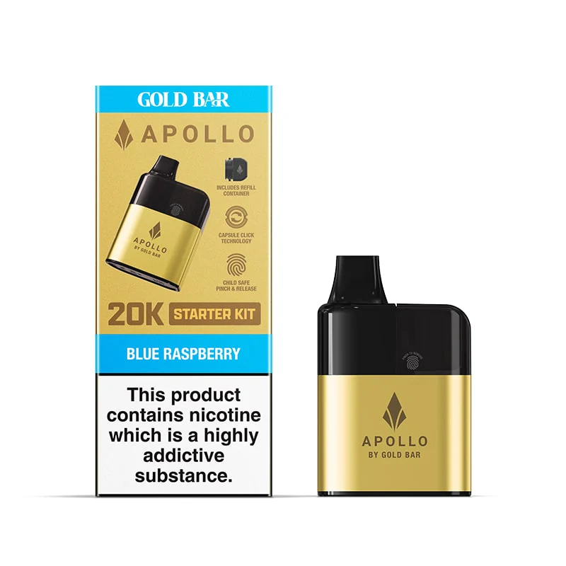 Gold Bar Apollo 20K Puffs Prefilled Vape Kit