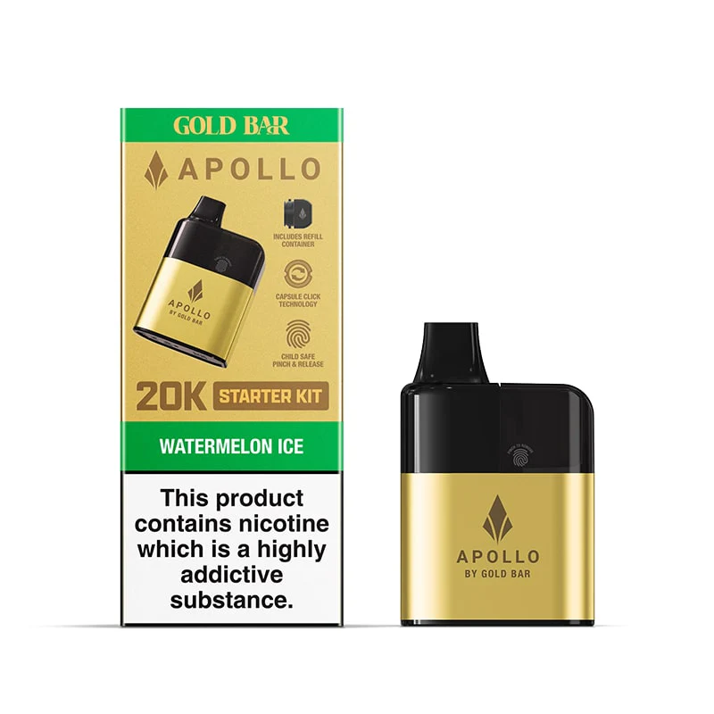 Gold Bar Apollo 20K Puffs Prefilled Vape Kit