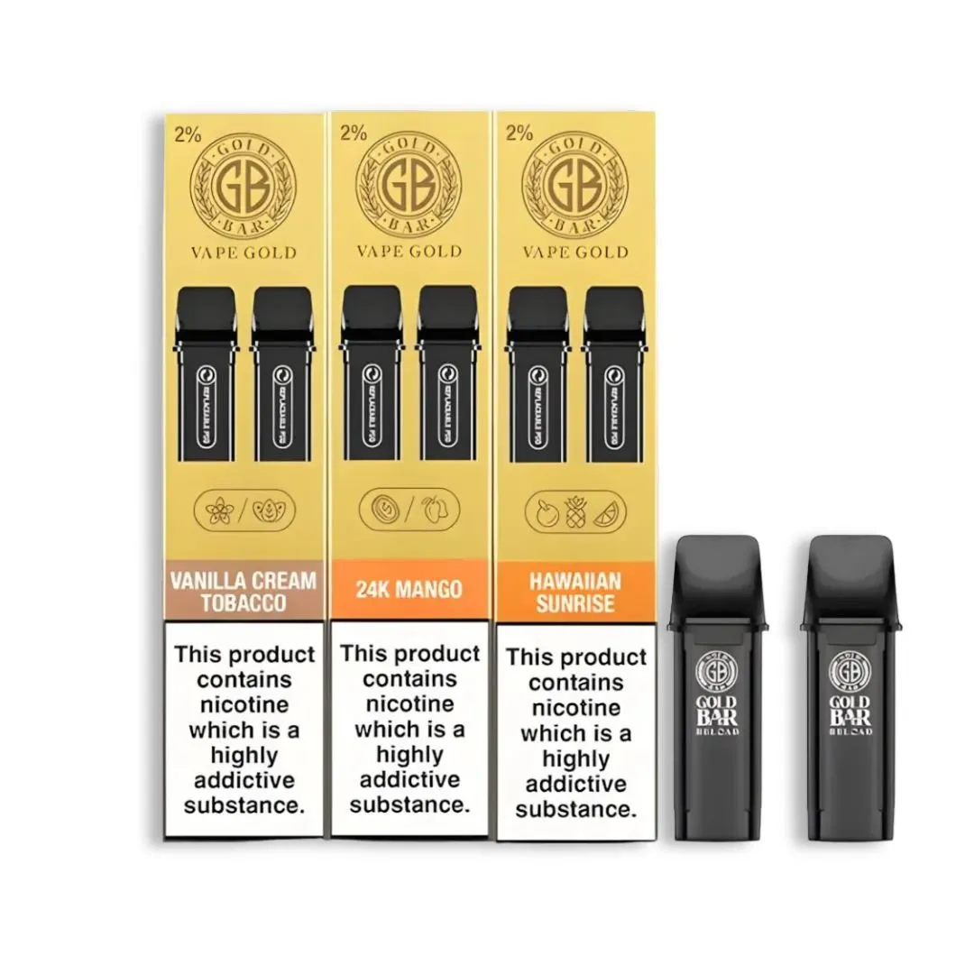Gold Bar Reload Prefilled Pod