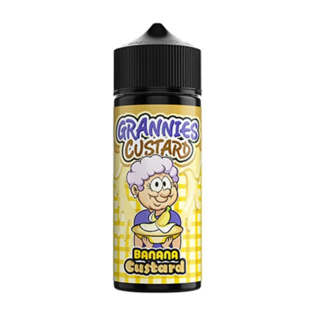 Grannies Custard 100ml E-liquid Shortfill | Any 4 For £38