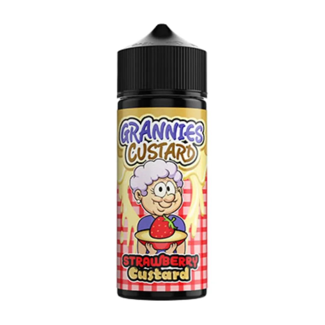 Grannies Custard 100ml E-liquid Shortfill | Any 4 For £38