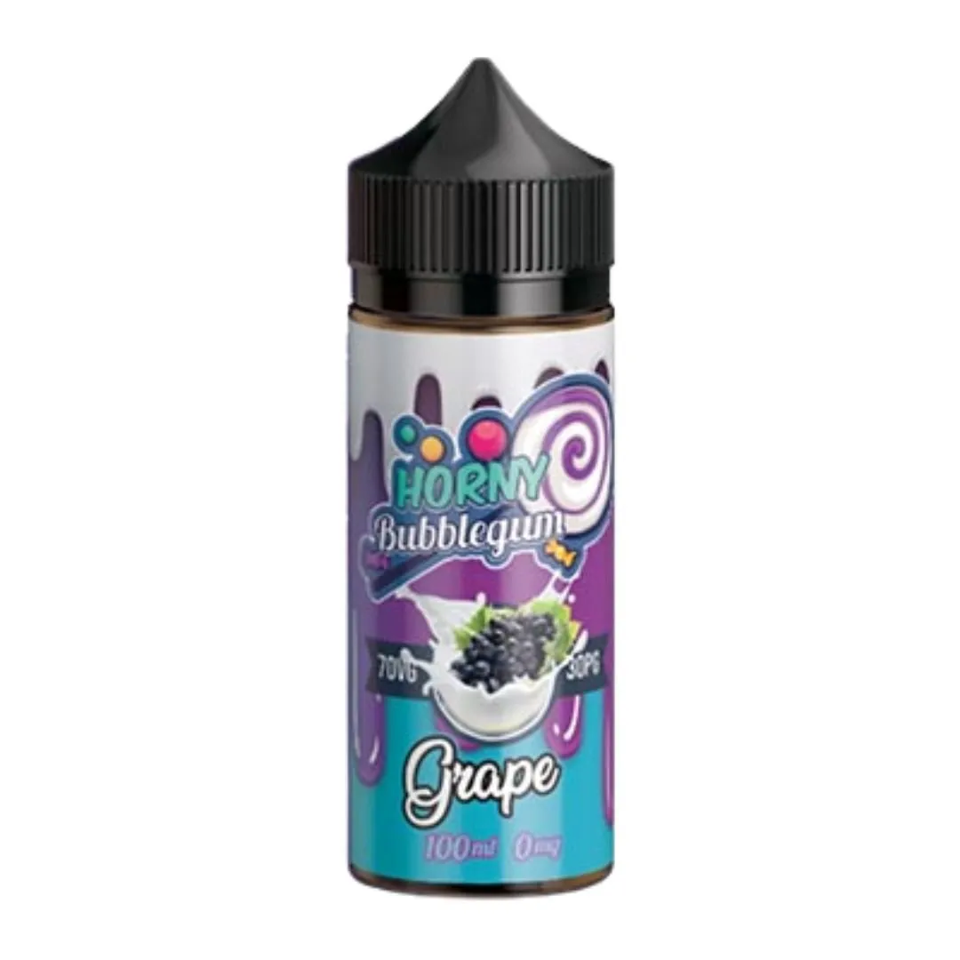 Grape Horny Bubblegum by Horny Flava 120ml E-Liquid