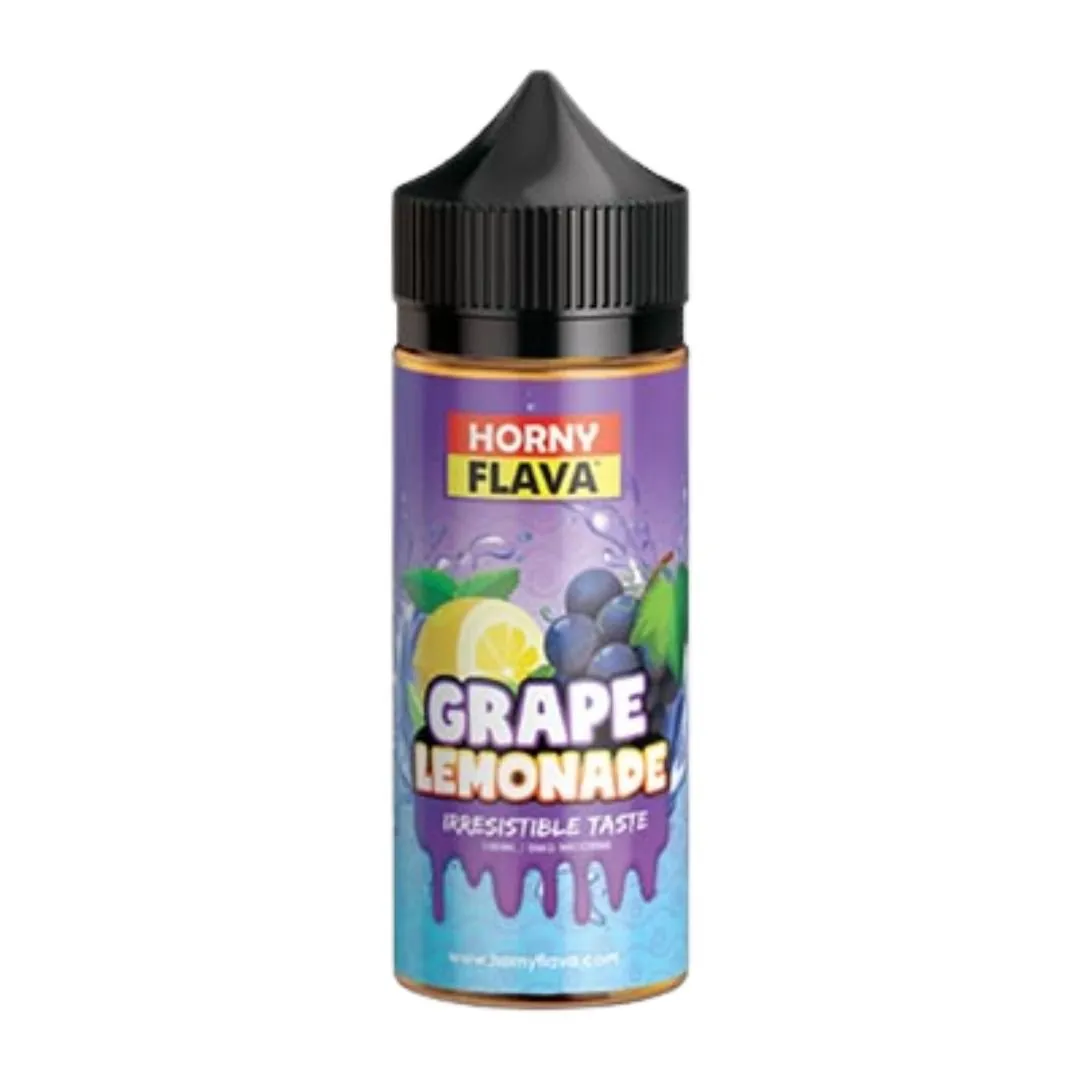Grape Lemonade 120ml 0mg by Horny Flava