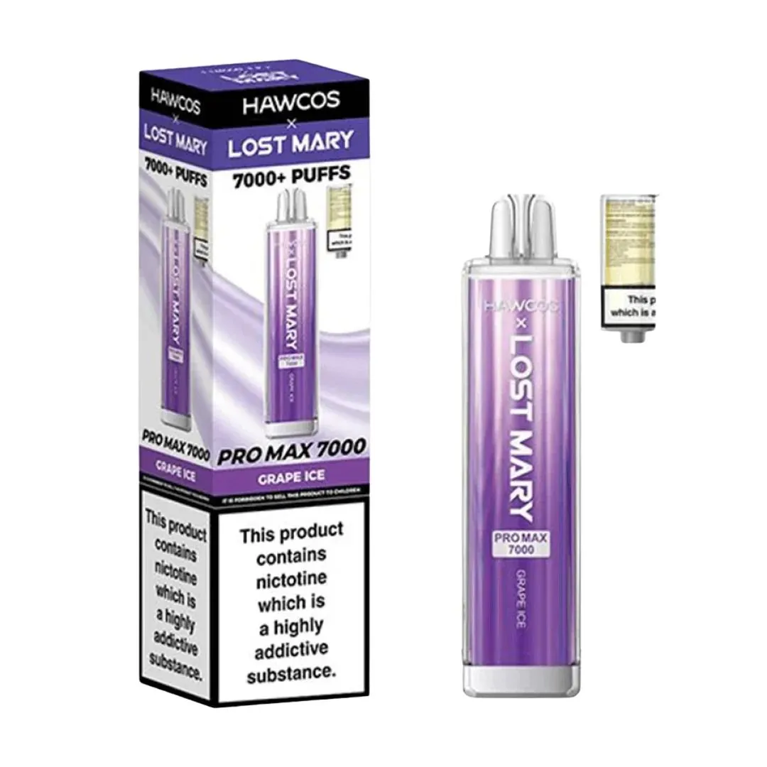 HAWCOS x Lost Mary Pro Max 7000 Prefilled Vape kit