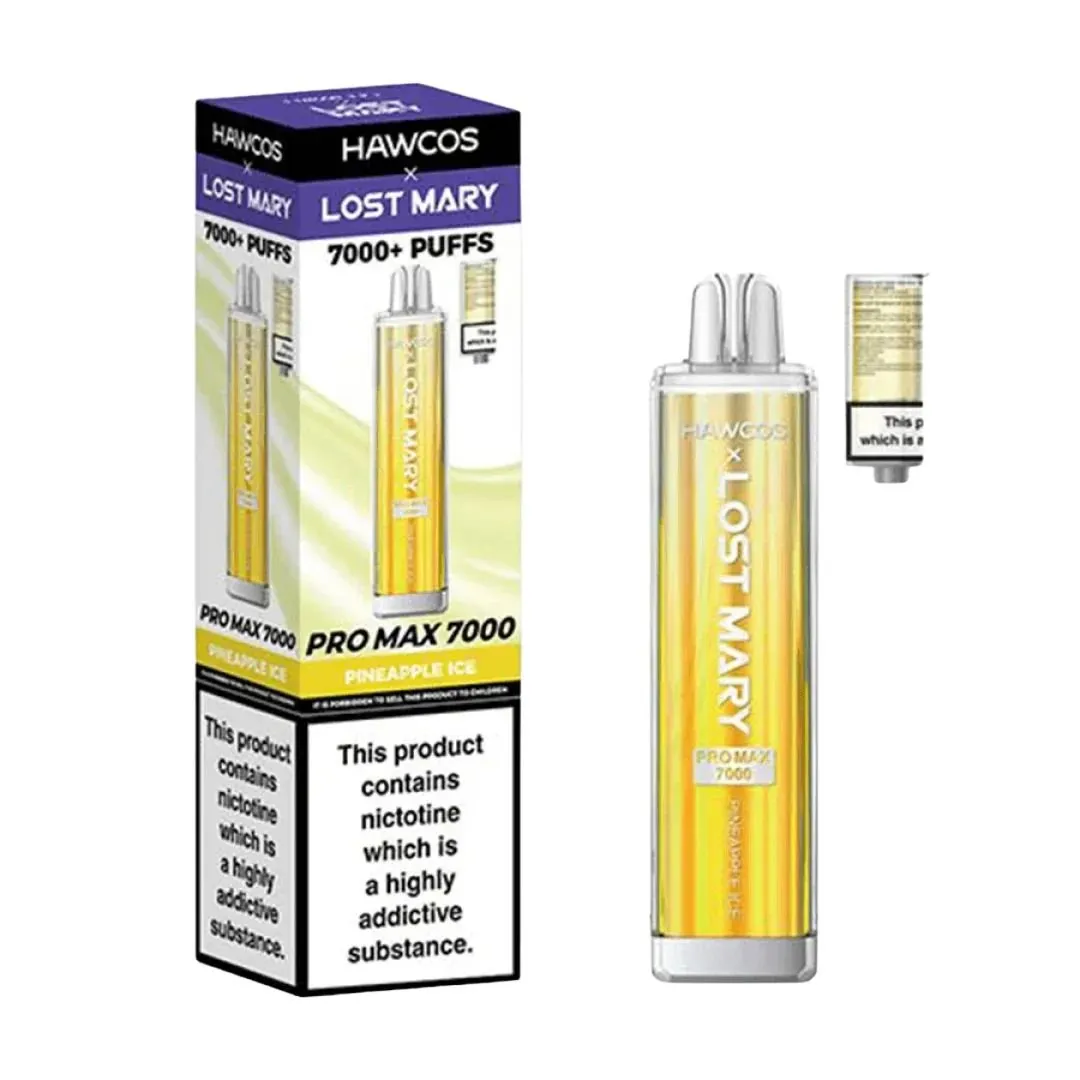 HAWCOS x Lost Mary Pro Max 7000 Prefilled Vape kit
