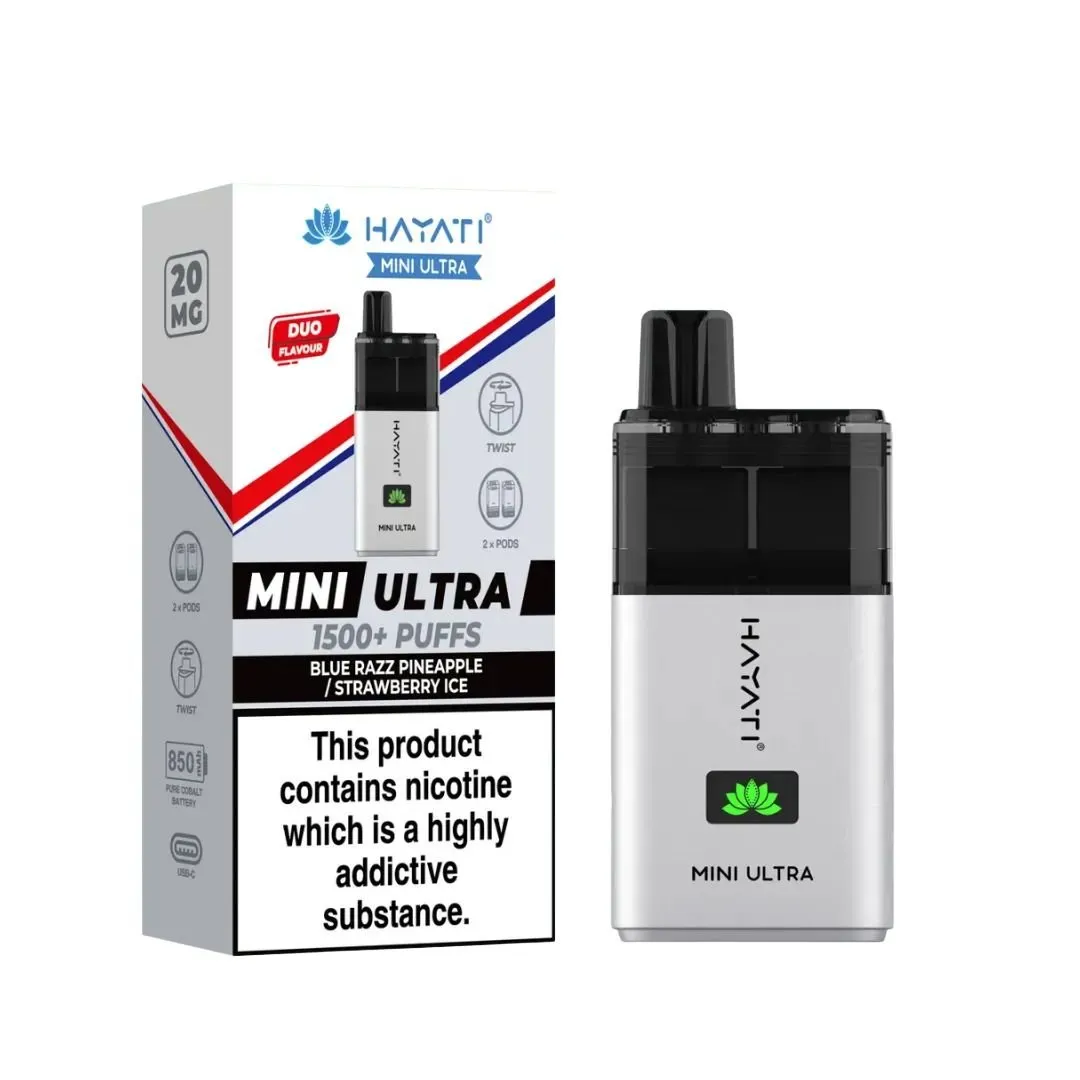 Hayati Mini Ultra 1500 Puffs Prefilled Vape kit - £7.39