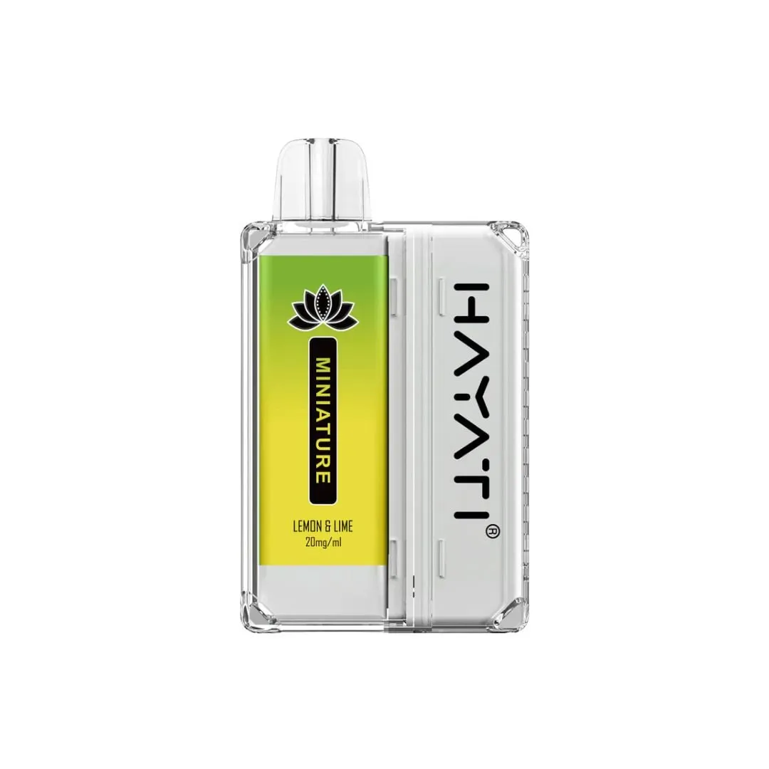 Hayati Miniature 600 Prefilled Pod Kit - Only £2.79
