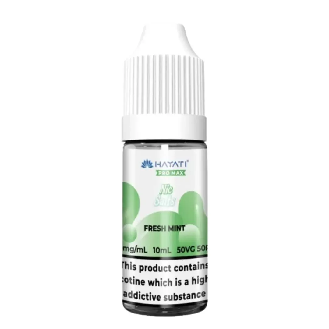 Hayati Pro Max Nic Salt E-Liquids - 4 for £10