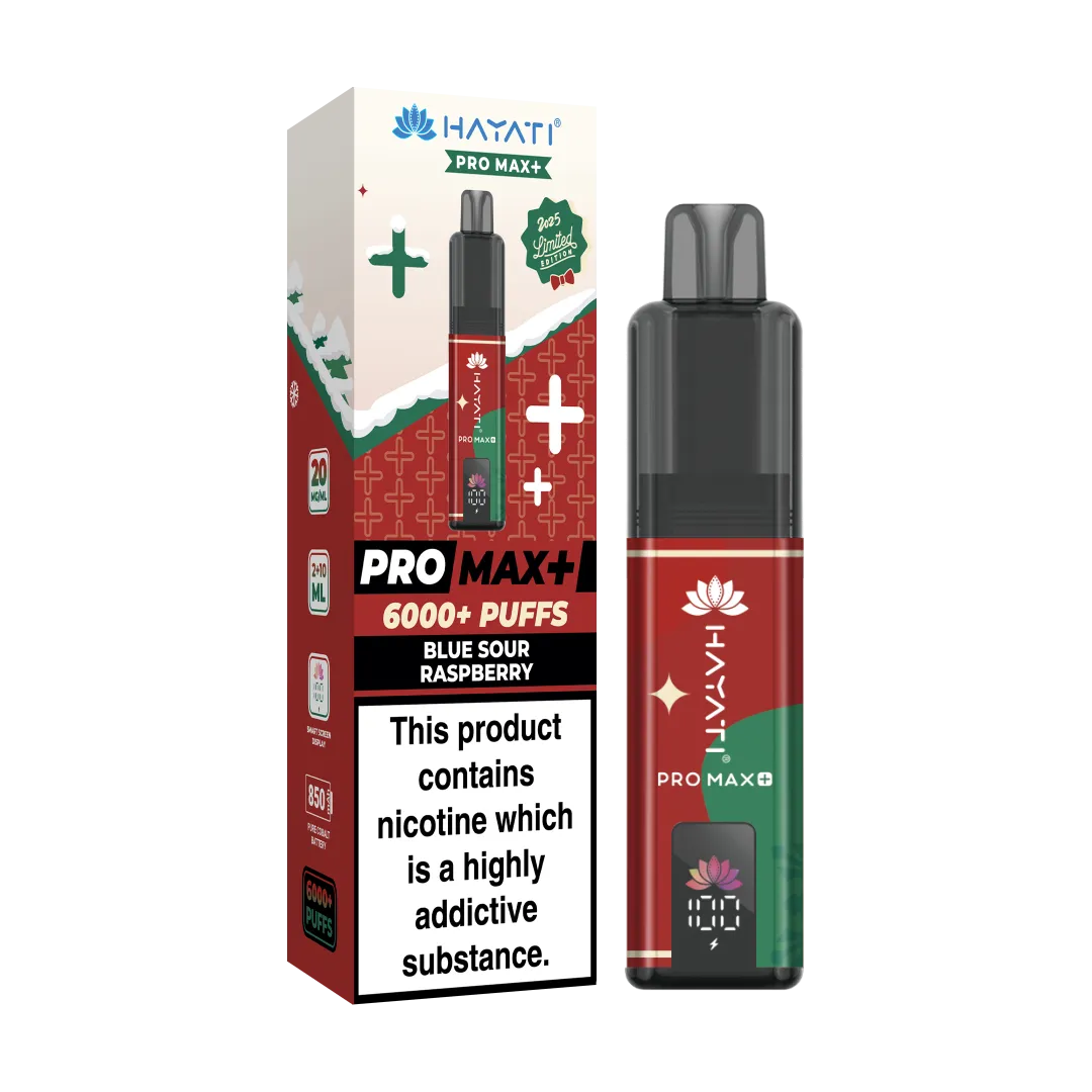 Hayati Pro Max Plus 6000 Kit Christmas Edition - £9.79