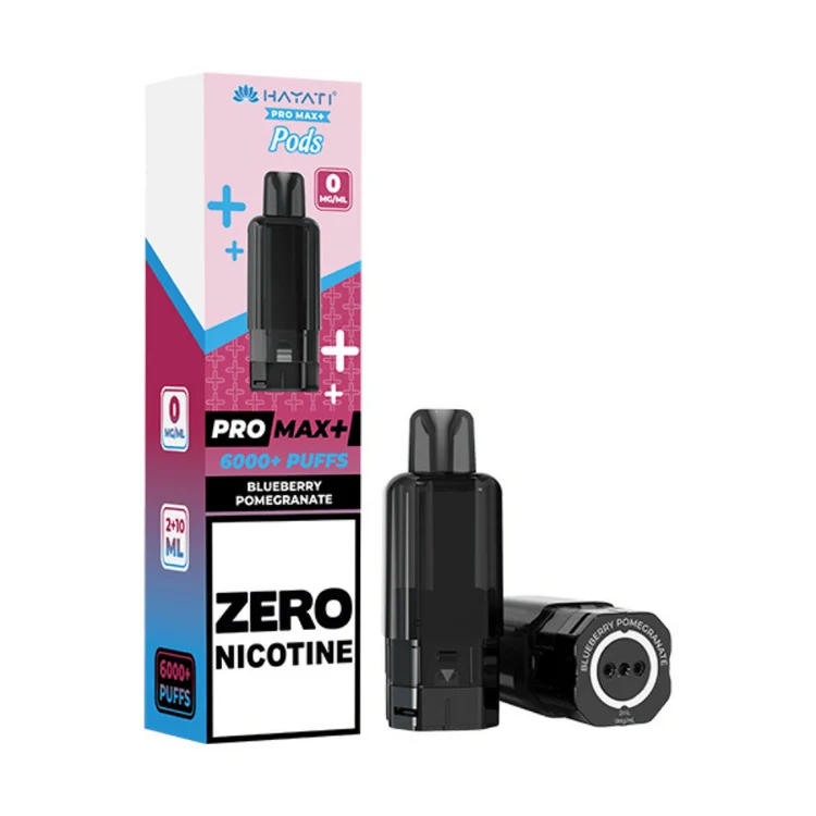 Buy Hayati Pro Max Plus 6000 Zero Nicotine Kit | Smoknic