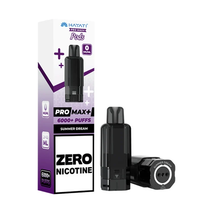 Buy Hayati Pro Max Plus 6000 Zero Nicotine Kit | Smoknic