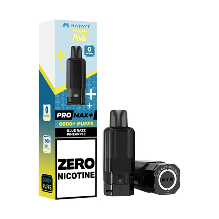 Buy Hayati Pro Max Plus 6000 Zero Nicotine Kit | Smoknic