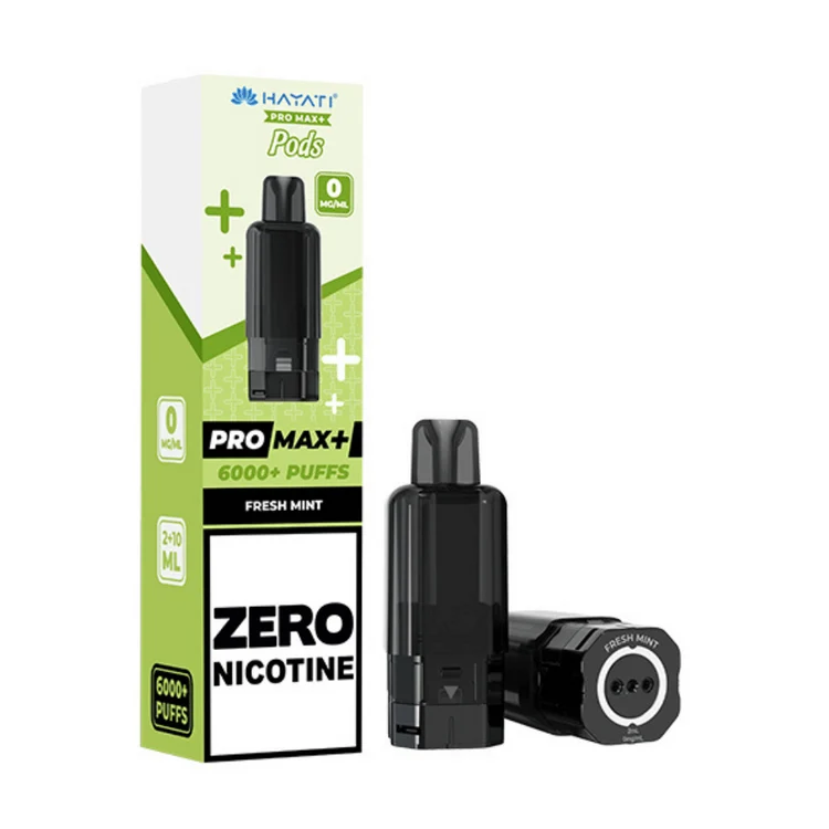 Buy Hayati Pro Max Plus 6000 Zero Nicotine Kit | Smoknic