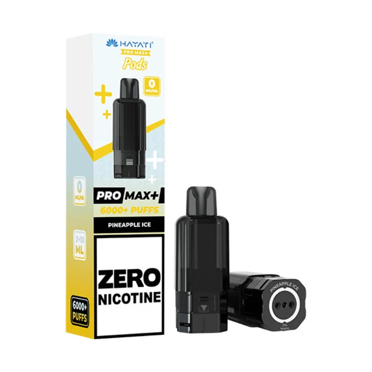 Buy Hayati Pro Max Plus 6000 Zero Nicotine Kit | Smoknic