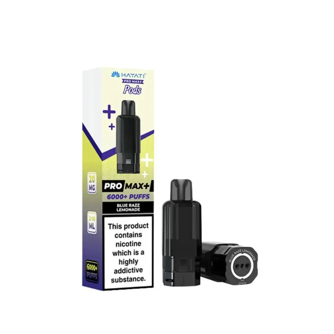 Hayati Pro Max Plus 6000 Pods - £5.49 Only Smoknic