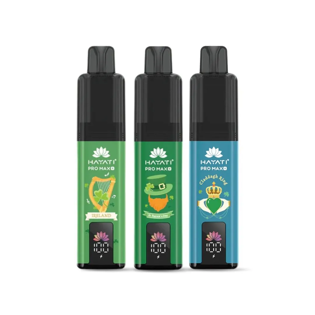Hayati Pro Max Plus 6K Puffs (Ireland) Souvenir Edition Vape Kit