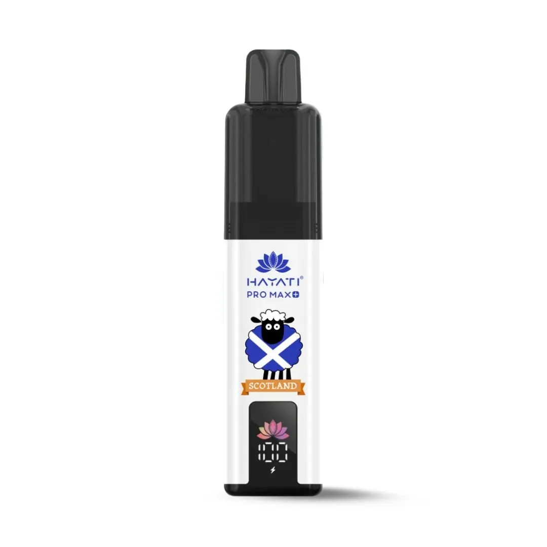 Hayati Pro Max Plus 6K Puffs Scotland Edition | Only £9.79